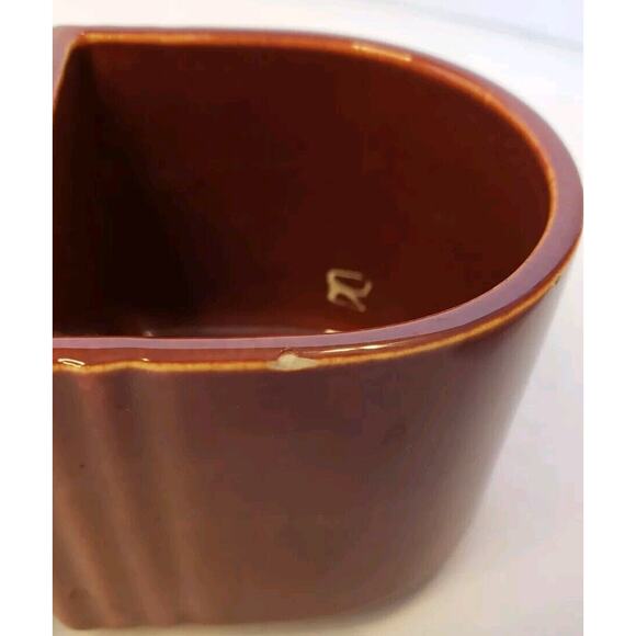 Vintage Art Deco Franciscan Ware Condiment Jars w/ Lids Underplate Pink & Maroon - Picture 10 of 13